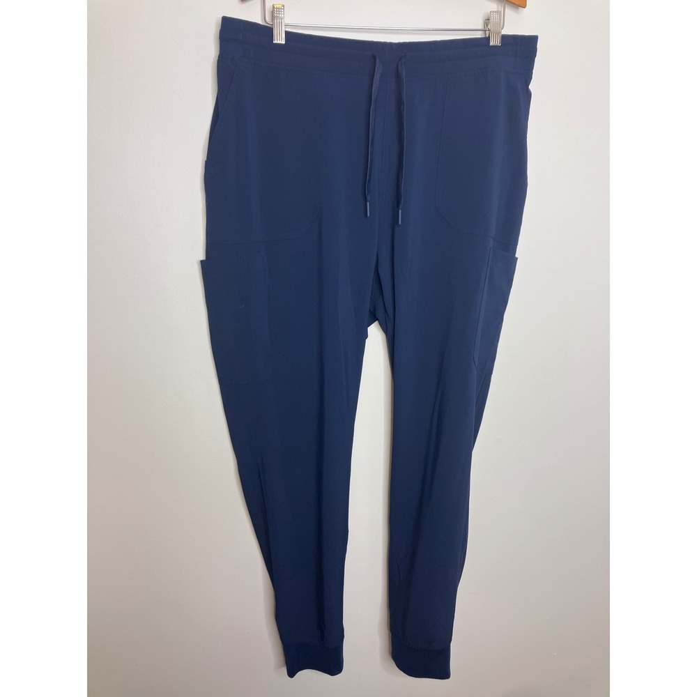 Carhartt Scrub Pants Womens XL Navy Excellent Liberty Jogger Cargo C53110